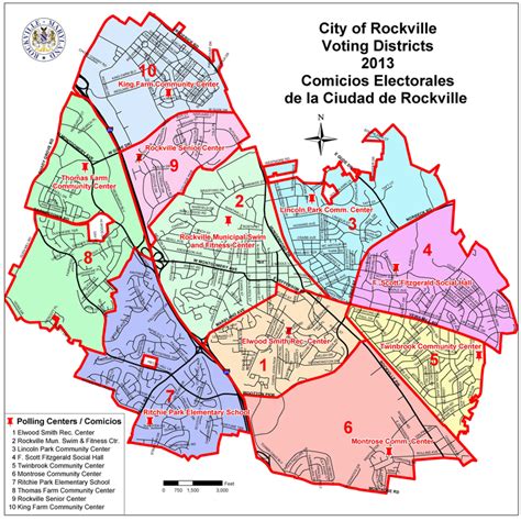 city of rockville boundary map.